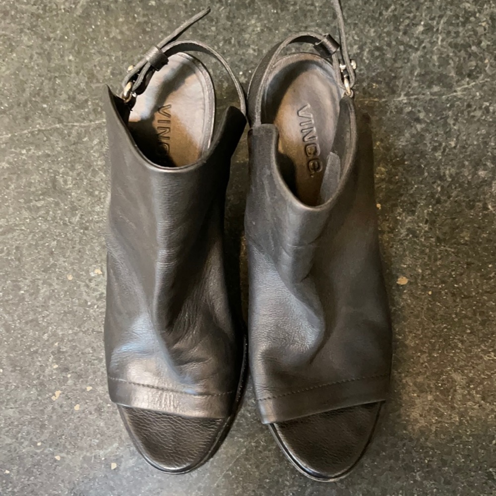 Vince open toe bootie